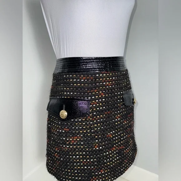 Veronica Beard Lucy Tweed Skirt/Size 12 - Picture 3 of 9